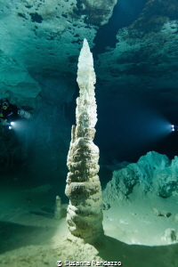 cave diving in Otoch Ha, Mexico by Susanna Randazzo 